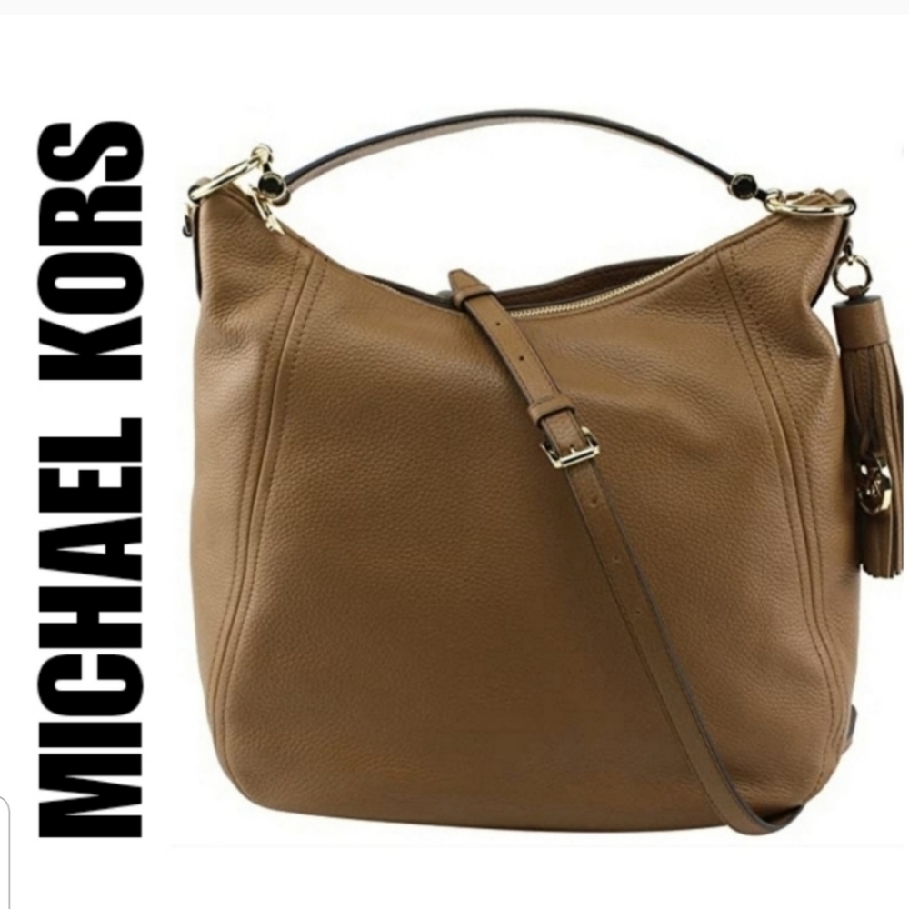 Michael Kors "Francis" Pebbled leather bag